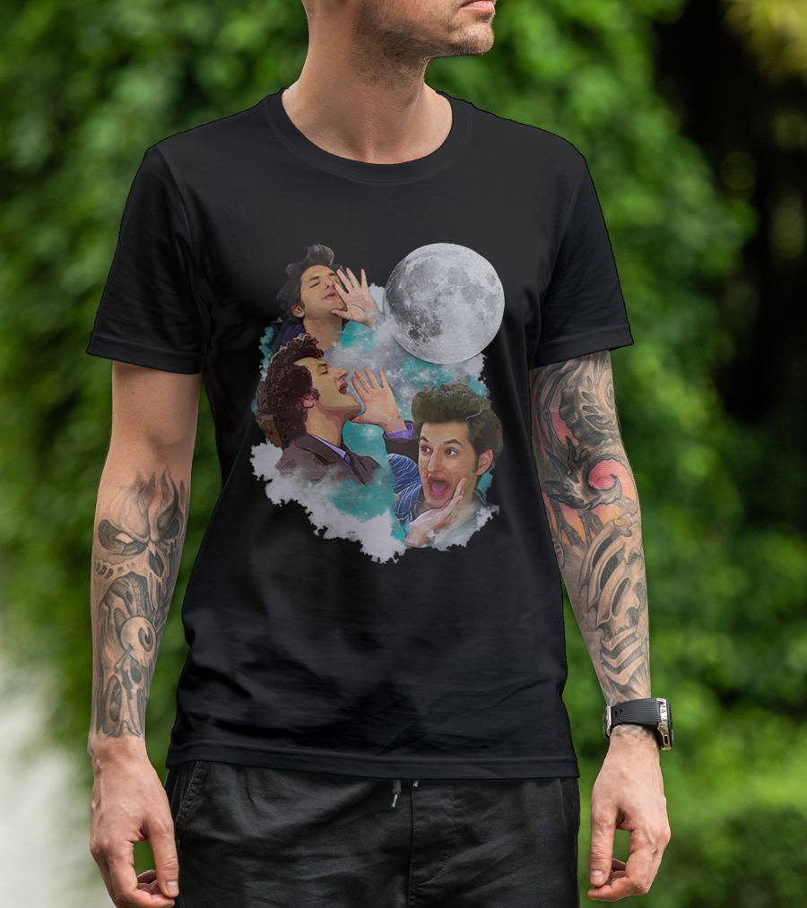The Wooooorst Jean Ralphio Three Moon Scene Mashup T-Shirt