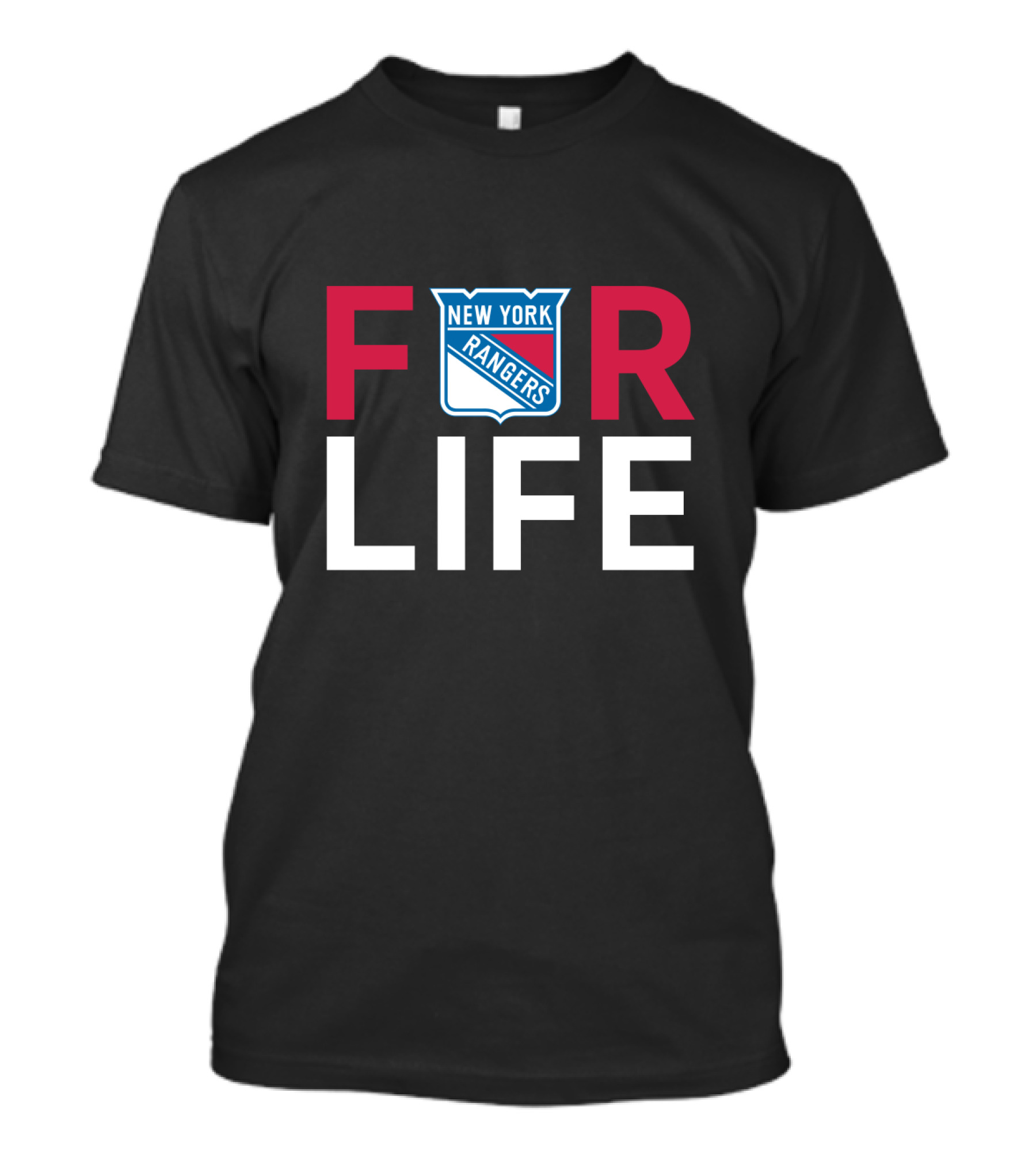 New York Rangers For Life Fans Loyalty T-Shirt