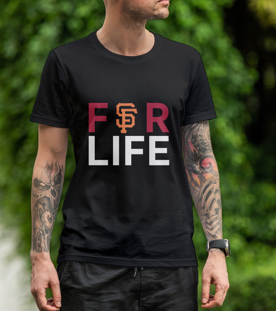 San Francisco Giants Logo For Life Fans T-Shirt