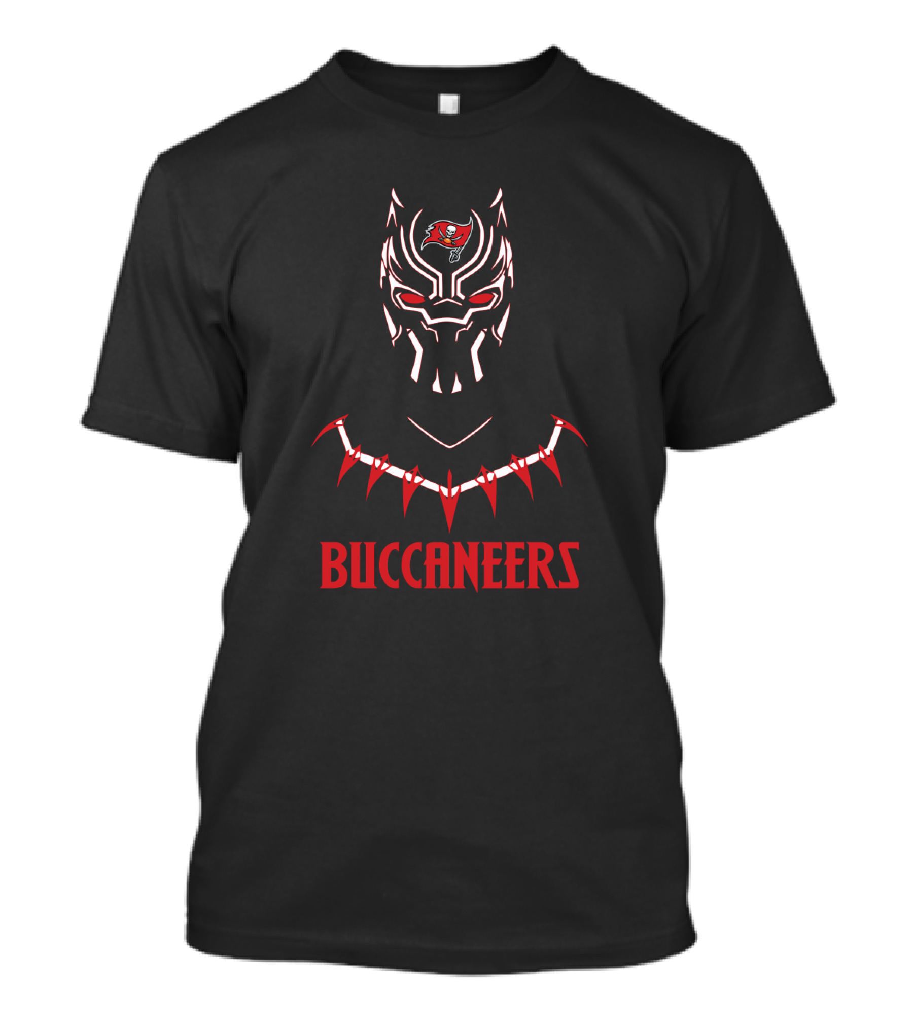 Black Panther Buccaneers Fan T-Shirt