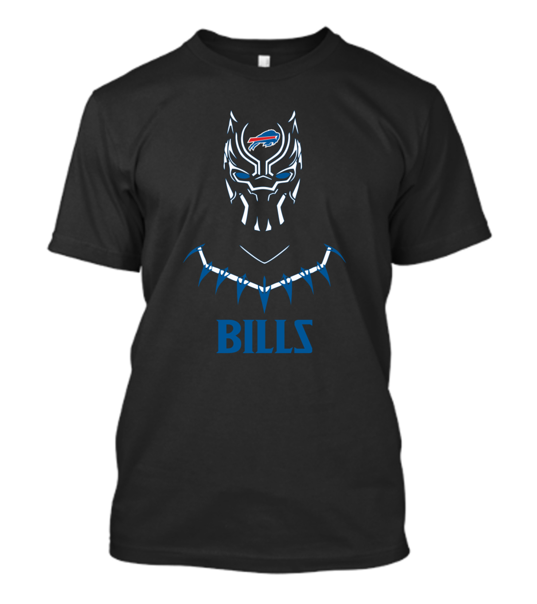 Black Panther Buffalo Bills Fans T-Shirt