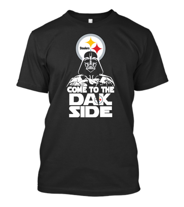 Darth Vader Come To The Dark Side Steelers Fans T-Shirt