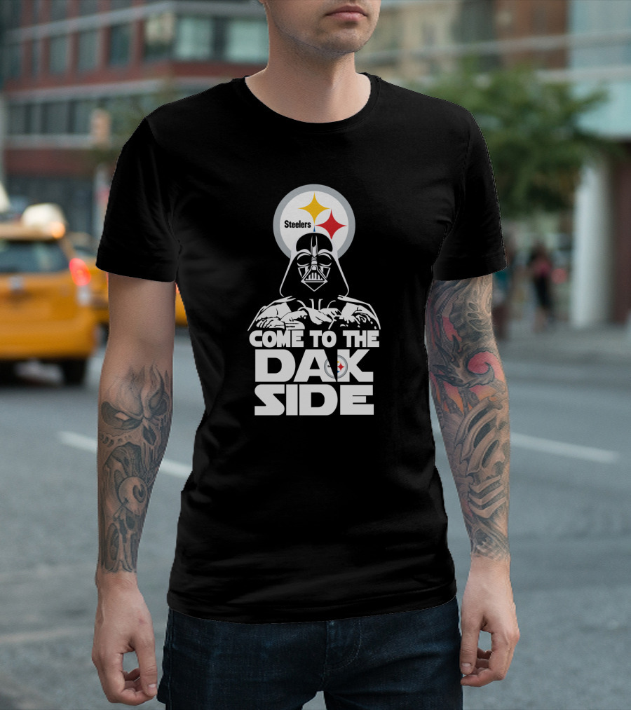 Darth Vader Come To The Dark Side Steelers Fans T-Shirt
