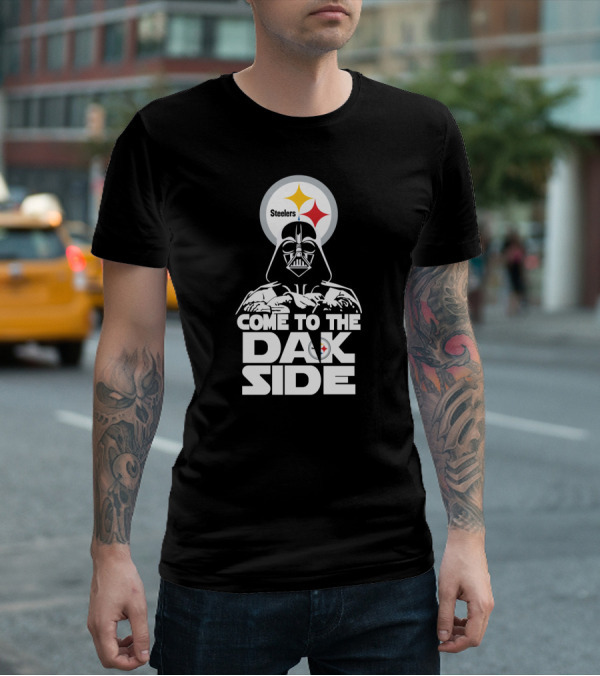 Darth Vader Come To The Dark Side Steelers Fans T-Shirt