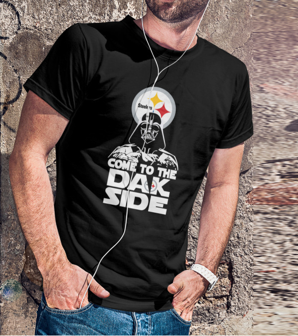 Darth Vader Come To The Dark Side Steelers Fans T-Shirt