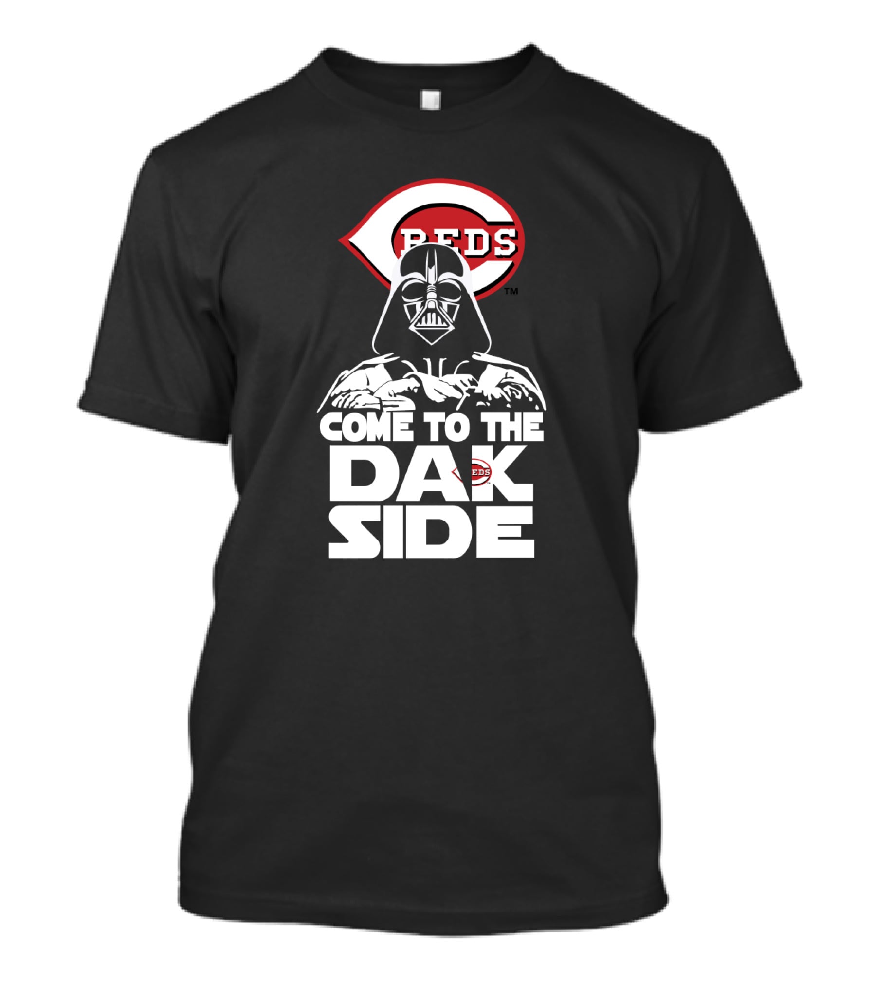 Cincinnati Reds Come To The Dark Side Darth Vader Fans T-Shirt