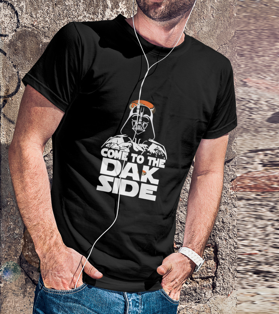 Come To The Dawg Vader Side Cleveland Browns Fans T-Shirt