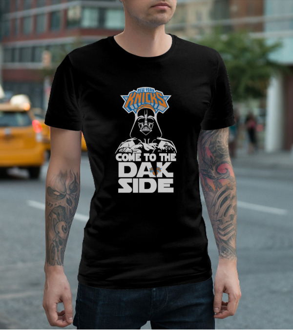 New York Knicks Come To The Dark Side Darth Vader T-Shirt