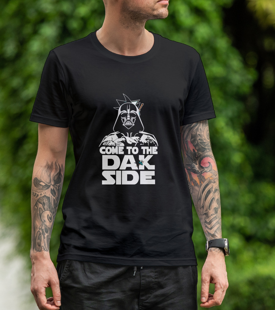 Come To The Dak Side Darth Vader San Jose Sharks Fans T-Shirt