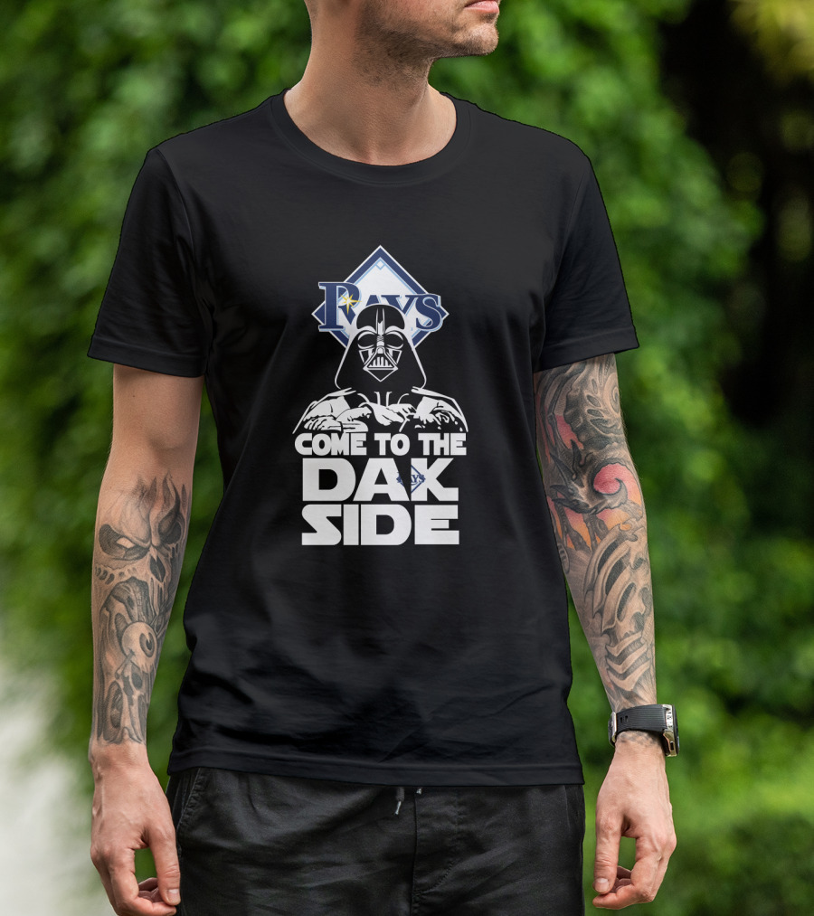 Tampa Bay Rays Come To The Dark Side Featuring Darth Vader T-Shirt