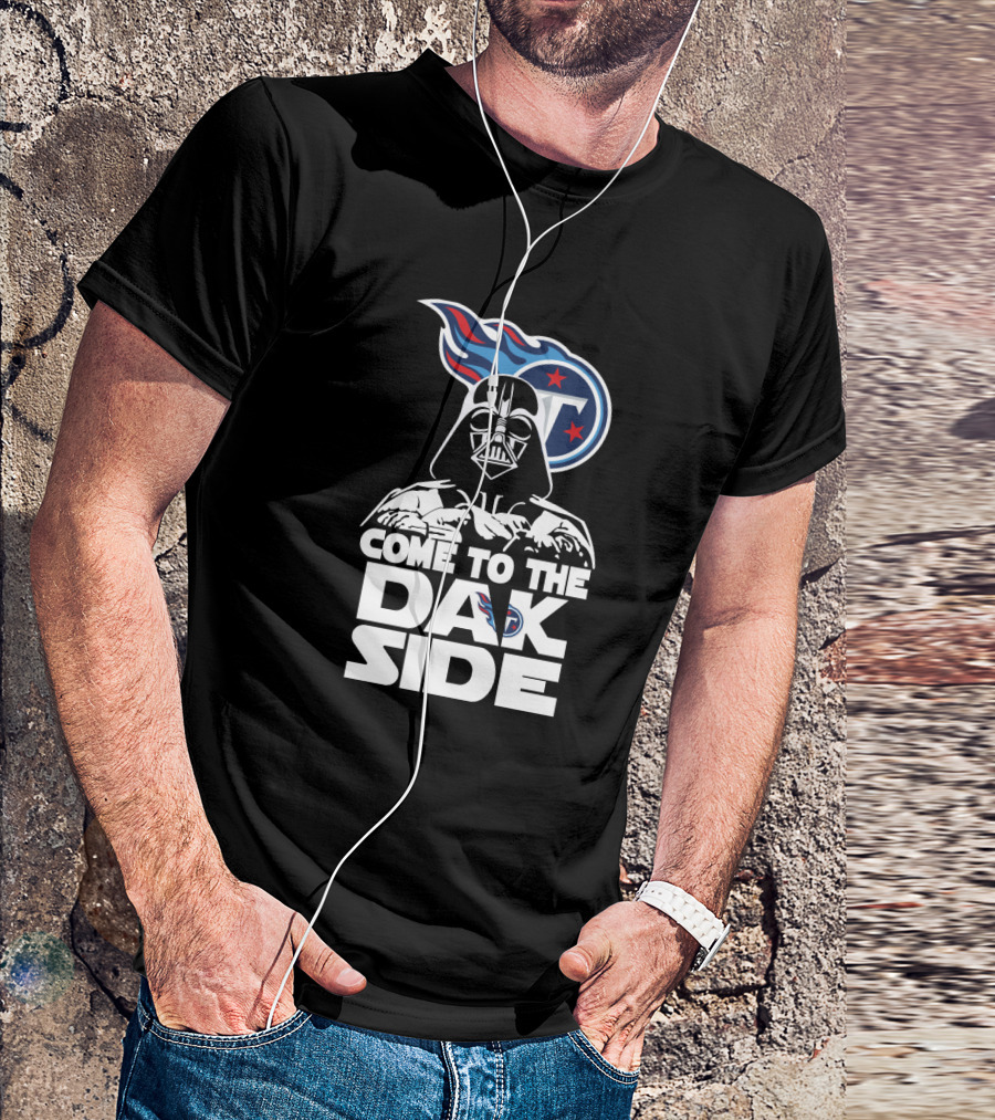 Darth Vader Tennessee Titans Come To The Dak Side T-Shirt