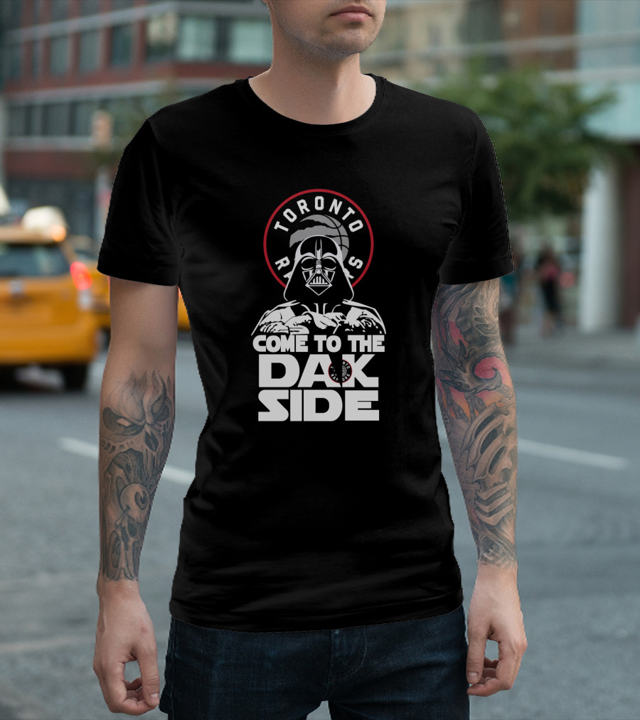 Darth Vader Toronto Raptors Come To The Dark Side T-Shirt