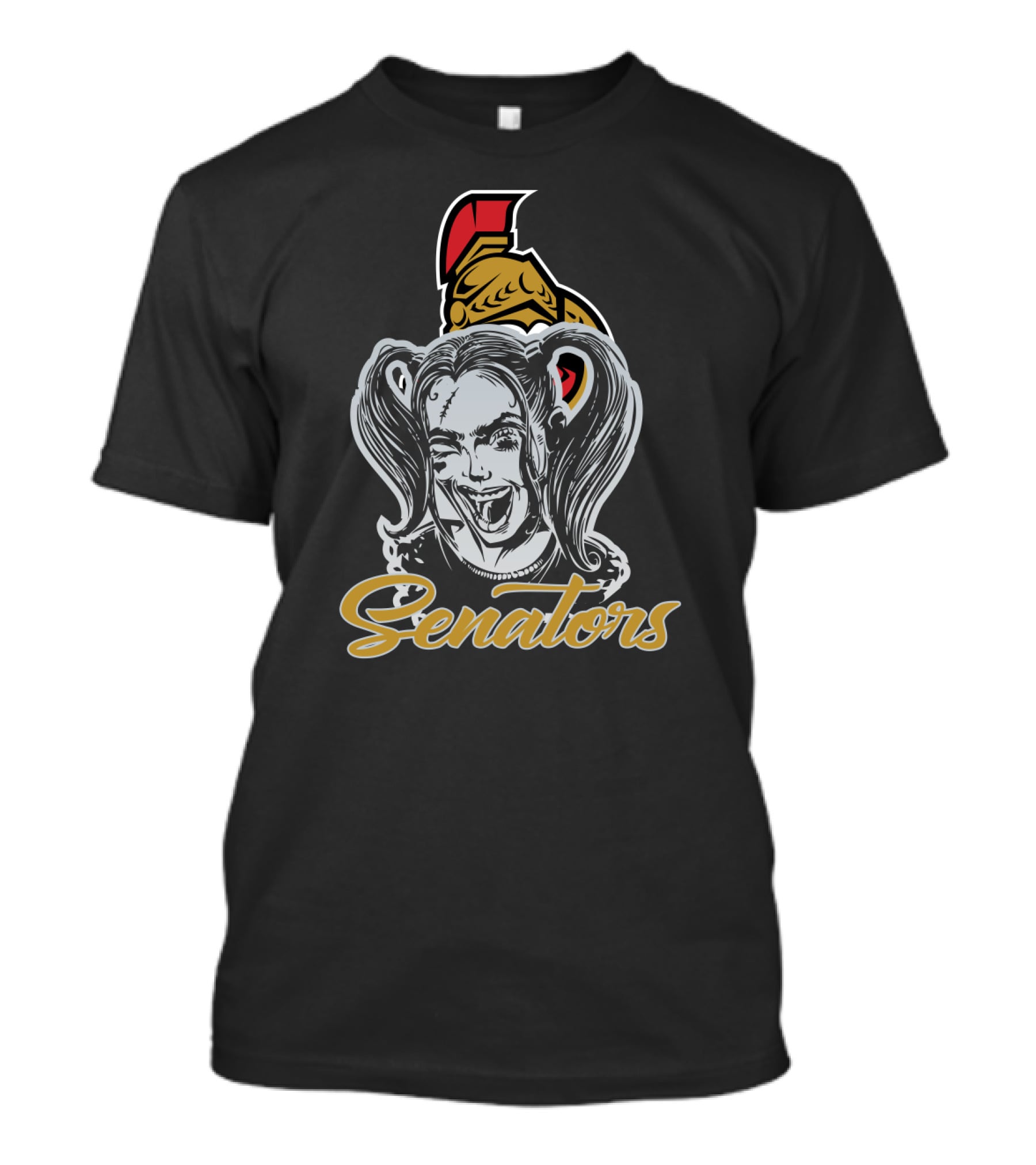 Harley Quinn Ottawa Senators Fans Senators T-Shirt