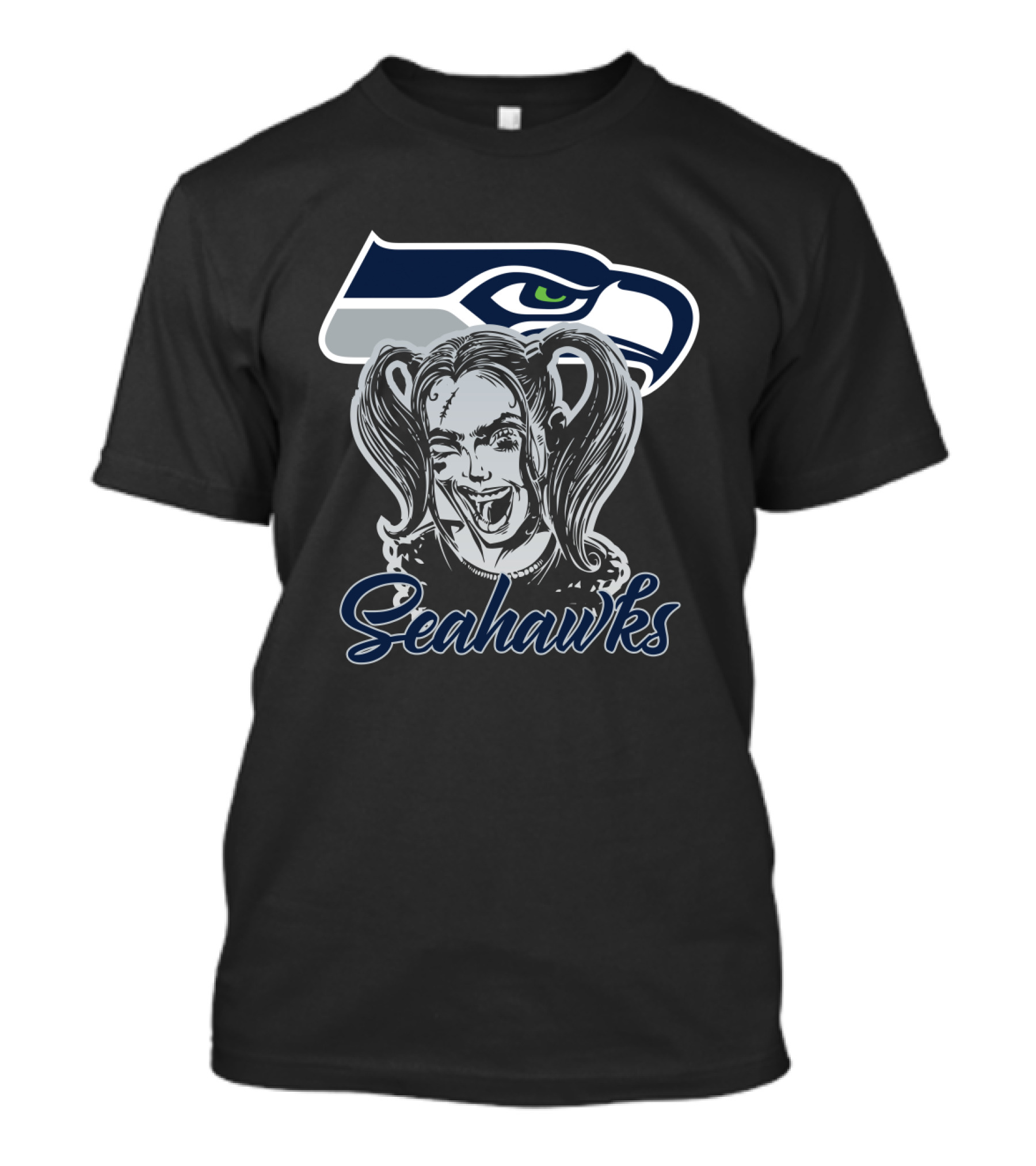 Harley Quinn Seattle Seahawks Fans T-Shirt