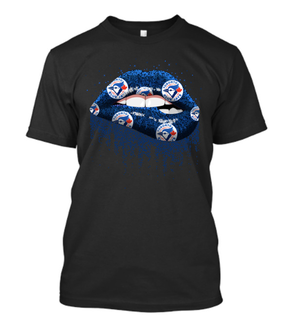 Toronto Blue Jays Glitter Lips Fans Must-Have T-Shirt