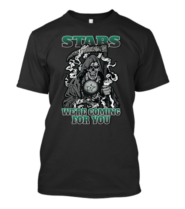 Stars Grim Reaper We're Coming For You T-Shirt