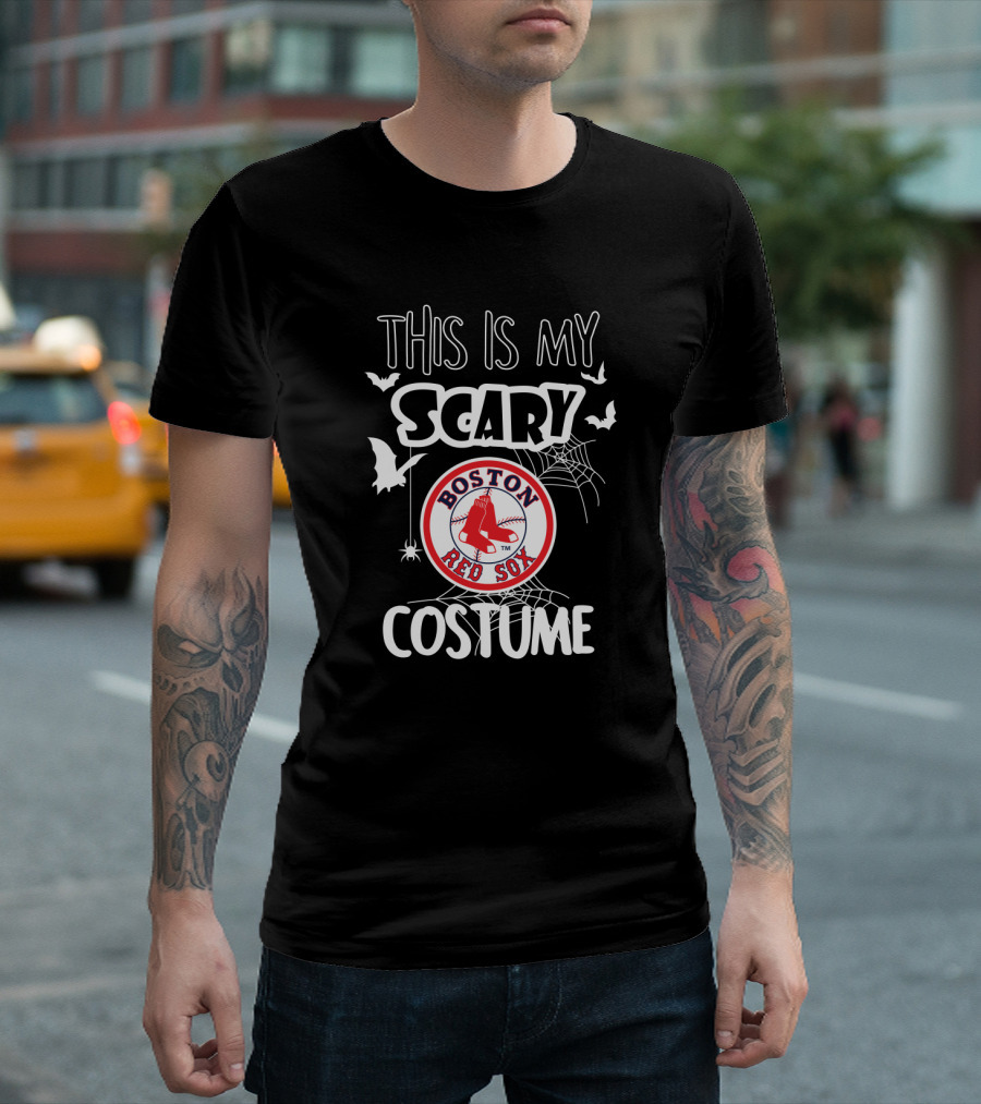This Is My Scary Boston Red Sox Costume T-Shirt