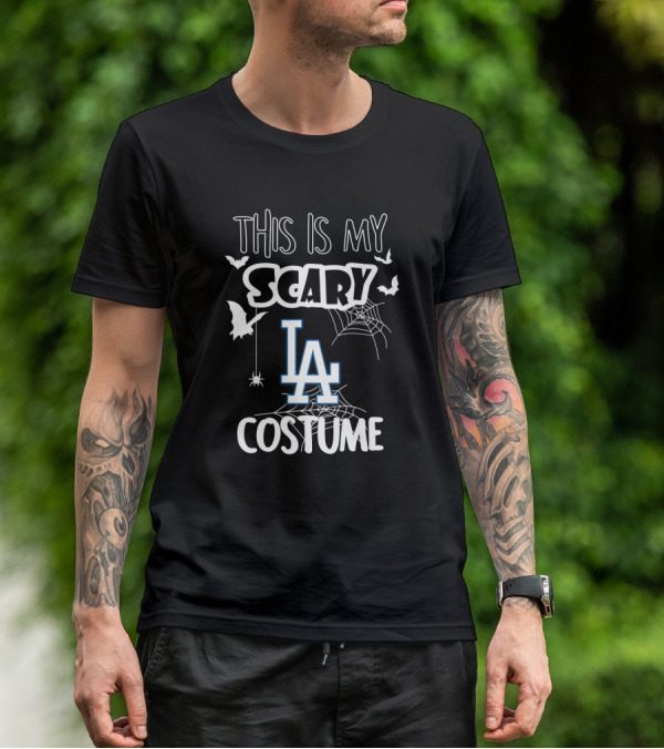 This Is My Scary Los Angeles Dodgers Costume T-Shirt