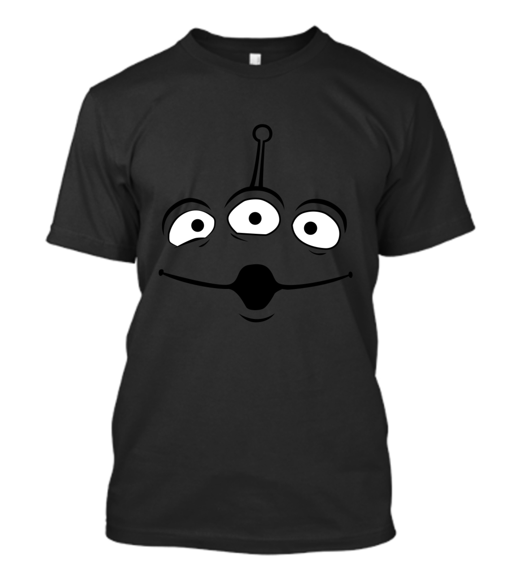 Toy Story Alien Face Disney Pixar Three-Eyed Character T-Shirt
