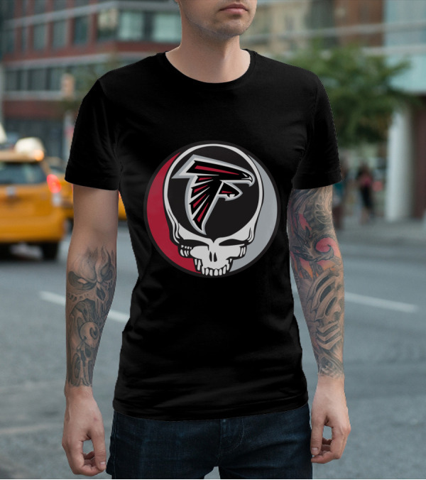 Grateful Dead Steal Your Face Atlanta Falcons Fans T-Shirt