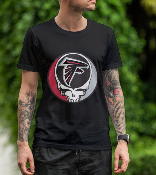 Grateful Dead Steal Your Face Atlanta Falcons Fans T-Shirt