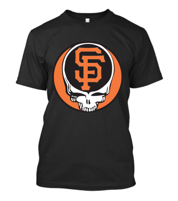 San Francisco Giants Grateful Dead Skull Logo Combo For Fans T-Shirt