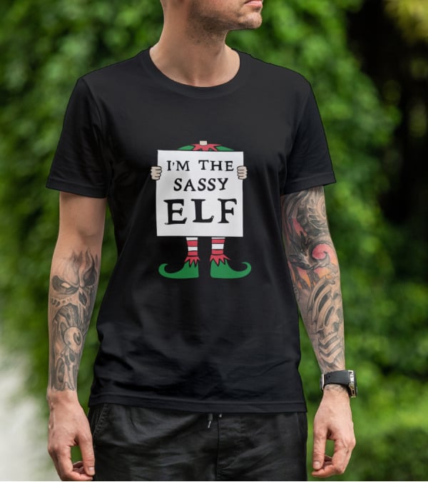 I'm The Sassy Elf Christmas T-Shirt