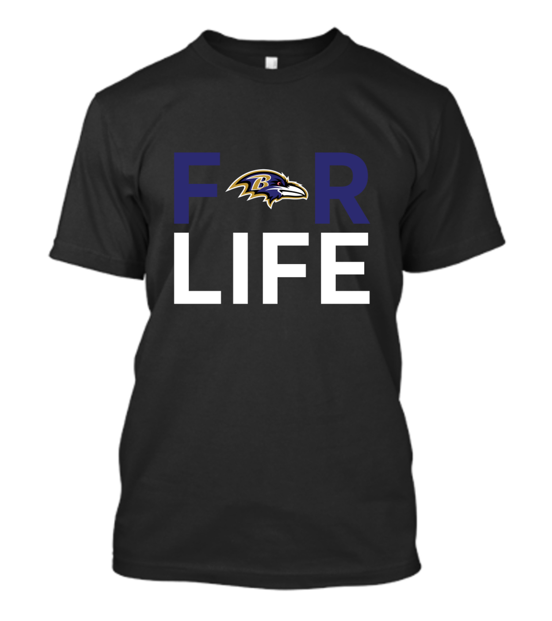 Baltimore Ravens Logo For Life T-Shirt