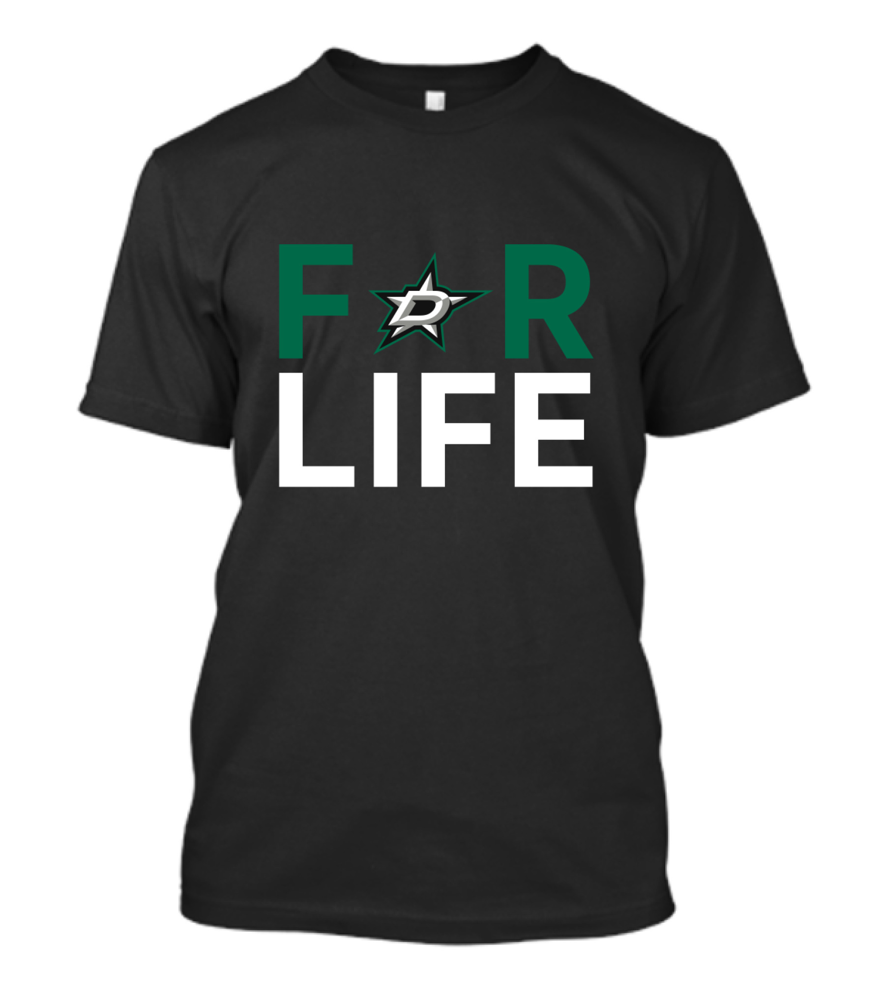 For Life Dedicated To Dallas Stars Fans T-Shirt