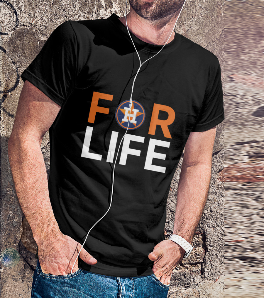 Houston Astros For Life Fans Loyal Team Spirit T-Shirt
