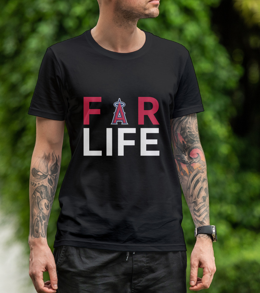 Los Angeles Angels Fan Pride For Life T-Shirt