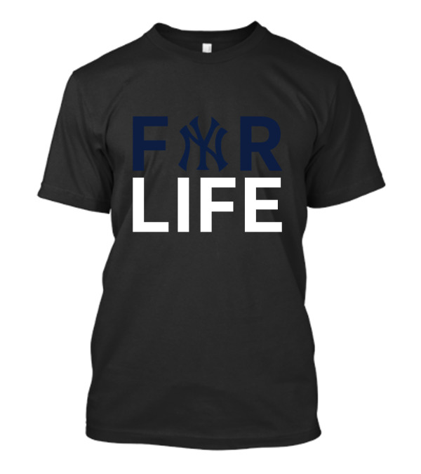 New York Yankees Fans For Life With Iconic Team T-Shirt