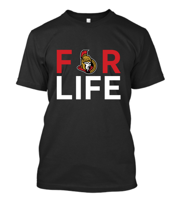 Ottawa Senators For Life Fan Pride Senators T-Shirt