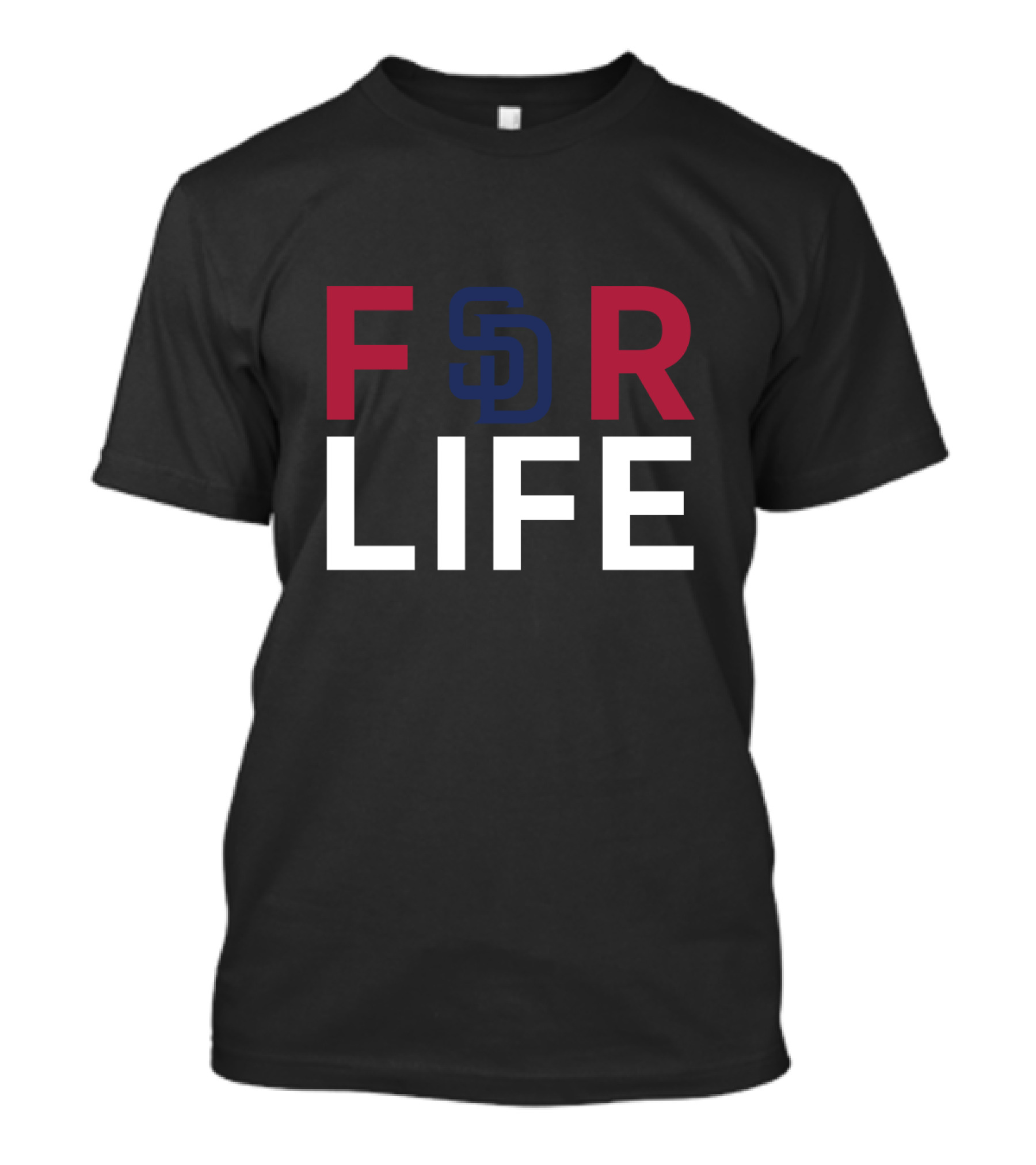 SD Padres Baseball Fans For Life Loyalty T-Shirt