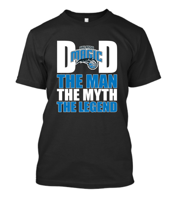 Orlando Magic Dad The Man The Myth The Legend Father's Day T-Shirt