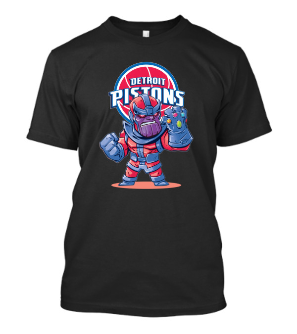 Thanos Detroit Pistons Basketball Crossover Fans T-Shirt