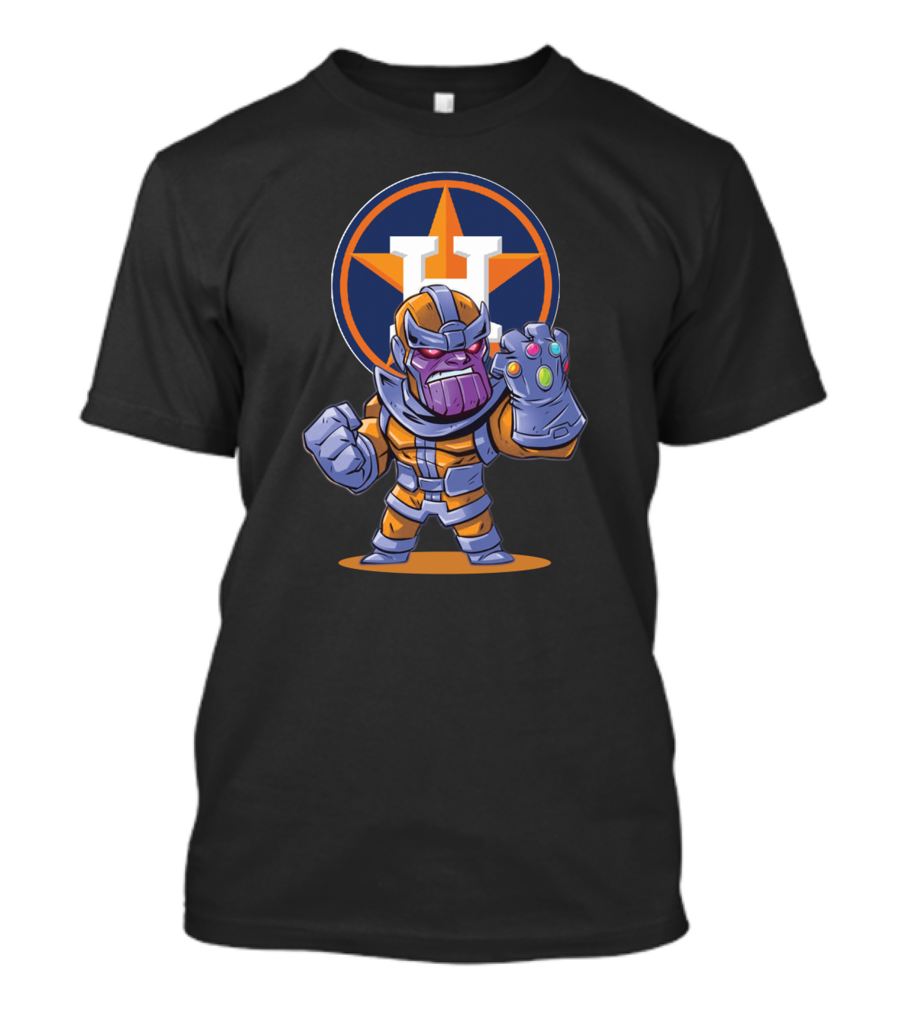 Houston Astros Thanos Mashup Fan Art With Infinity Gauntlet T-Shirt