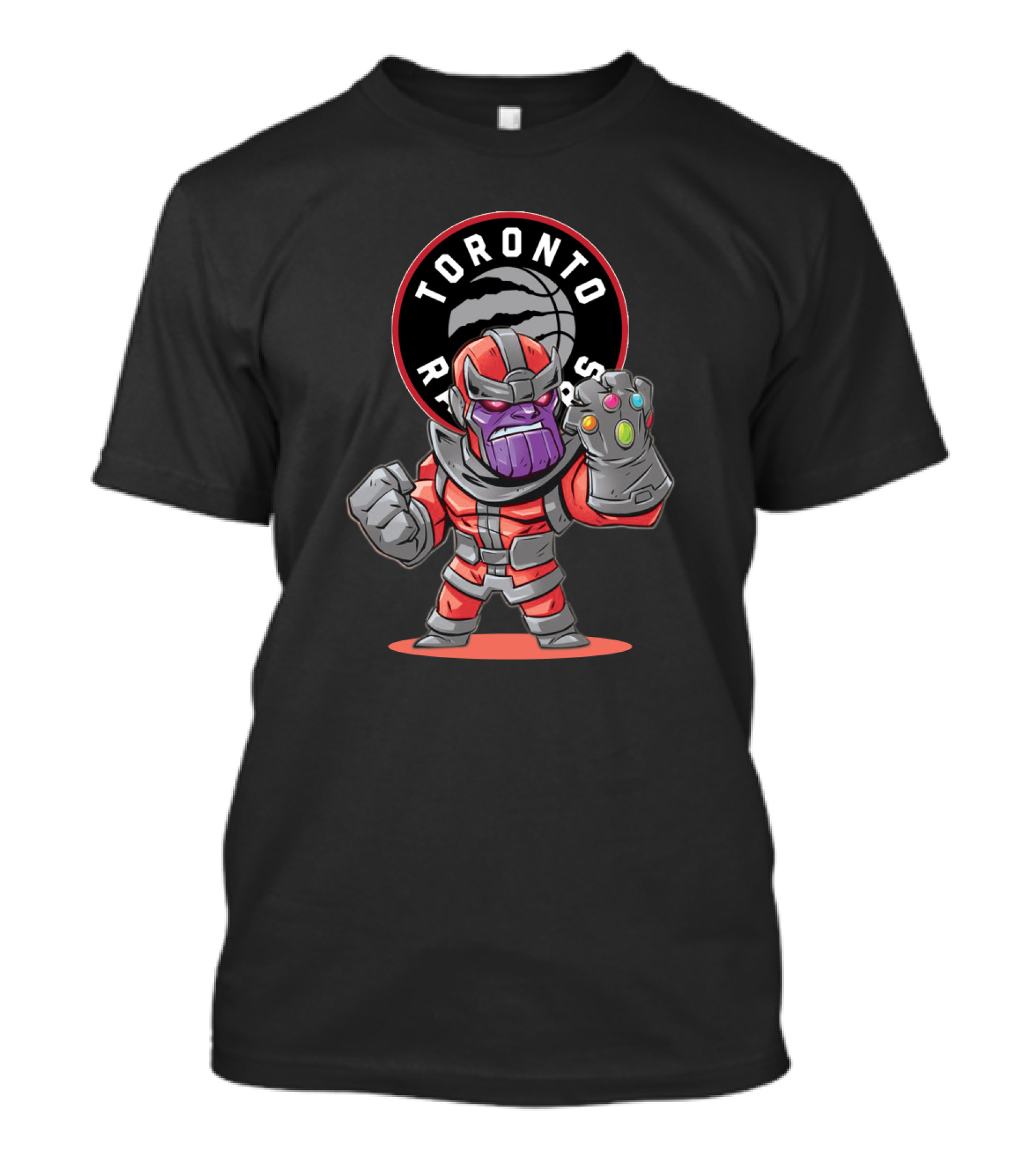 Toronto Raptors Thanos Infinity Gauntlet Crossover T-Shirt