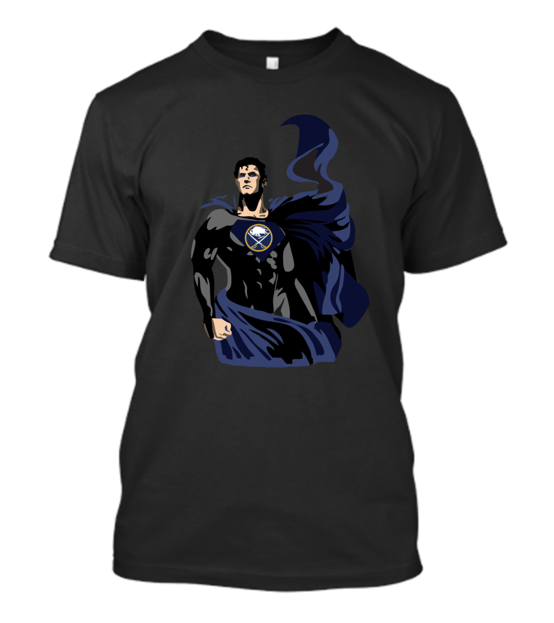 Buffalo Sabres Superman Logo Mashup T-Shirt