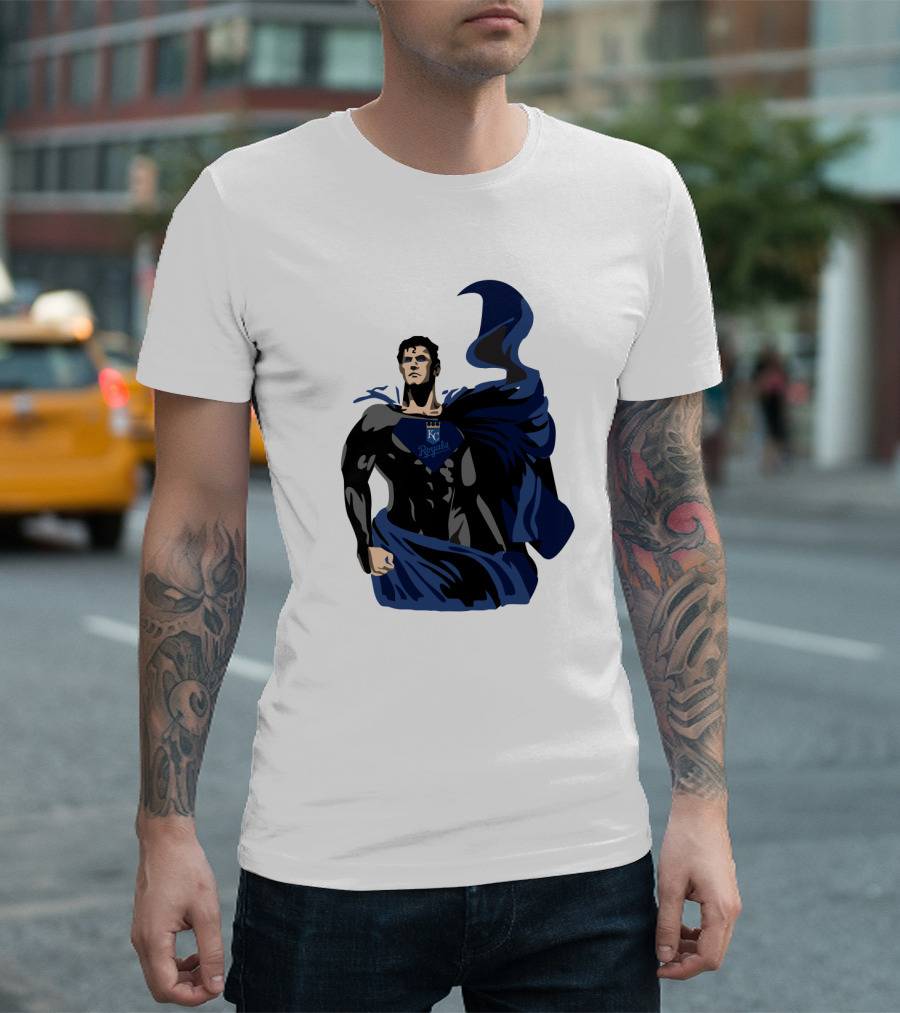Kansas City Royals Superman Mashup T-Shirt