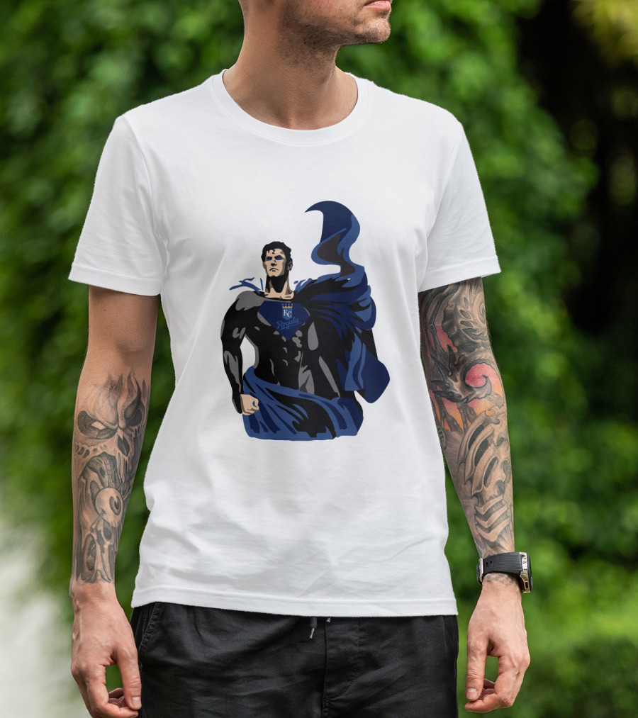 Kansas City Royals Superman Mashup T-Shirt