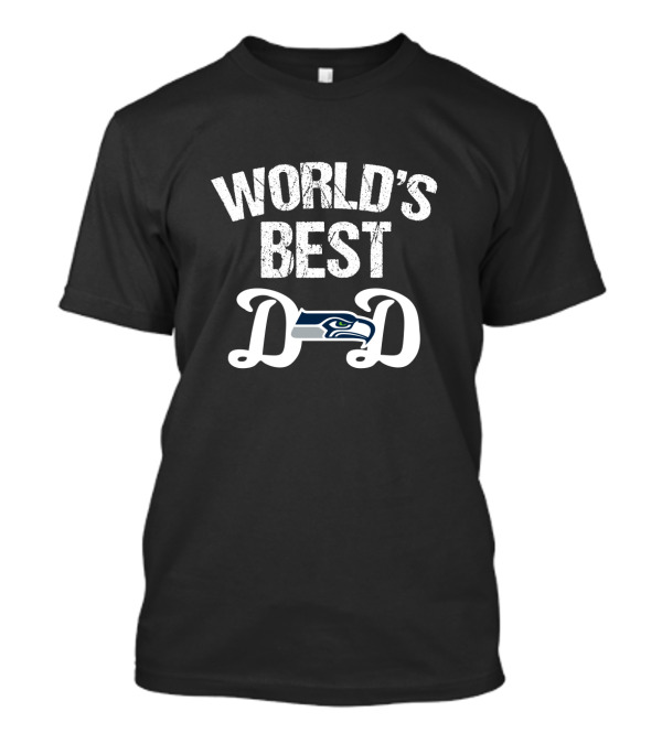 World's Best Dad Seattle Seahawks T-Shirt