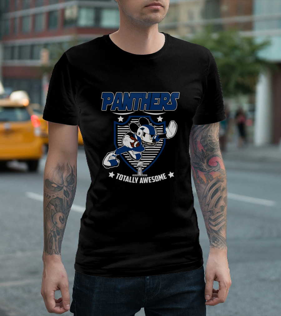 Panthers Totally Awesome Mickey Fans T-Shirt