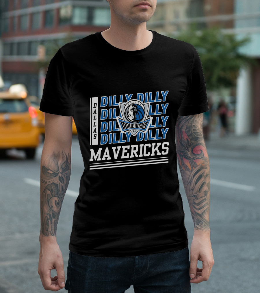 Dallas Mavericks Dilly Dilly Bud Light Mavericks Basketball Fan Gear T-Shirt