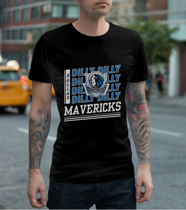 Dallas Mavericks Dilly Dilly Bud Light Mavericks Basketball Fan Gear T-Shirt