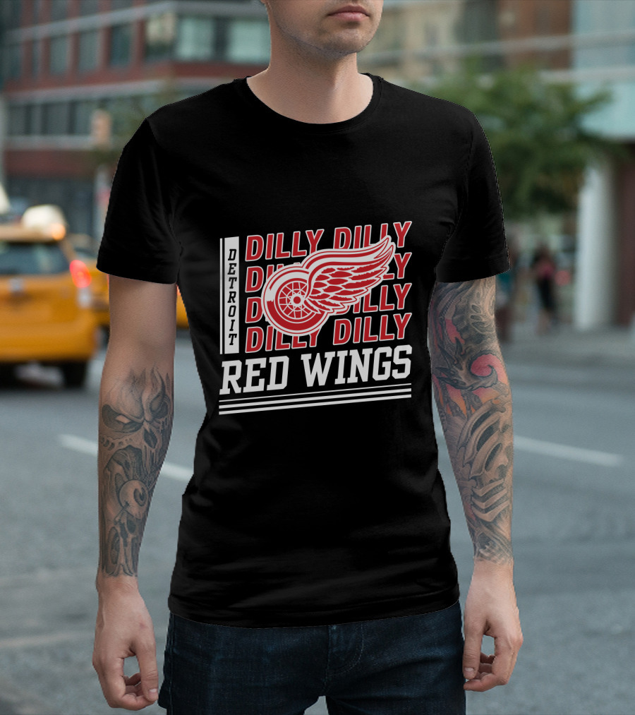 Detroit Red Wings Dilly Dilly Red Wings T-Shirt