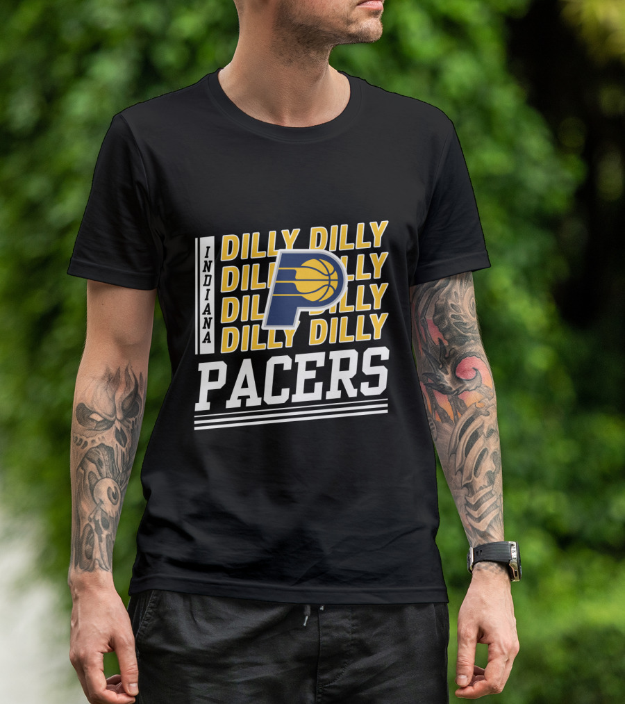 Indiana Pacers Dilly Dilly Basketball Fan Slogan T-Shirt