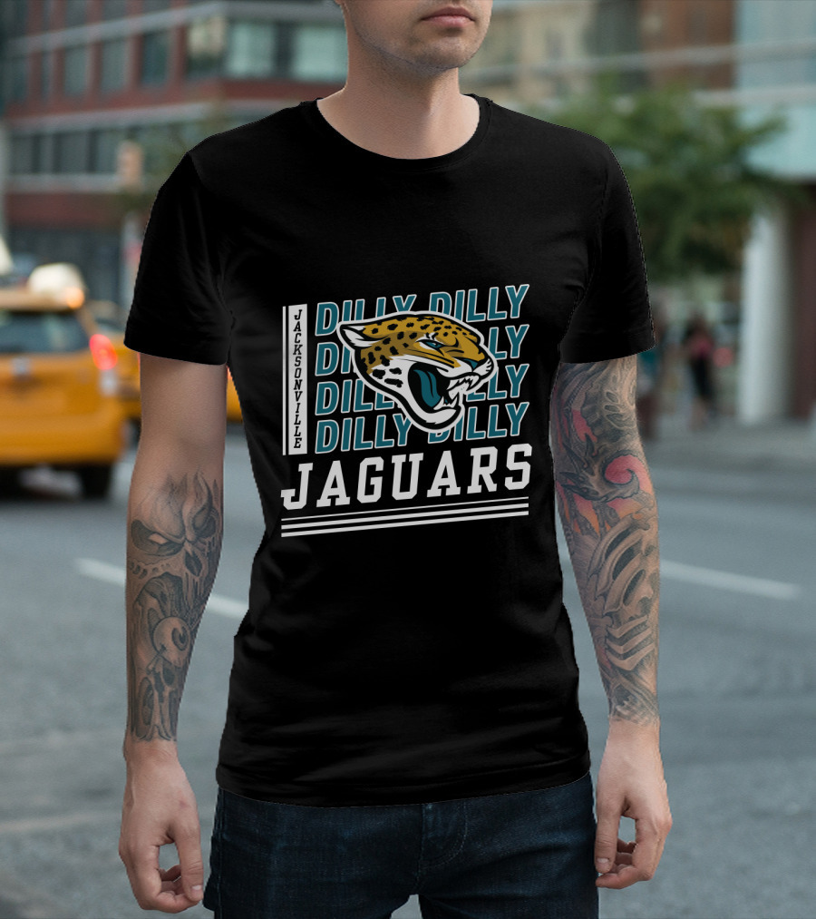Jacksonville Jaguars Dilly Dilly Bud Light Football Fan T-Shirt