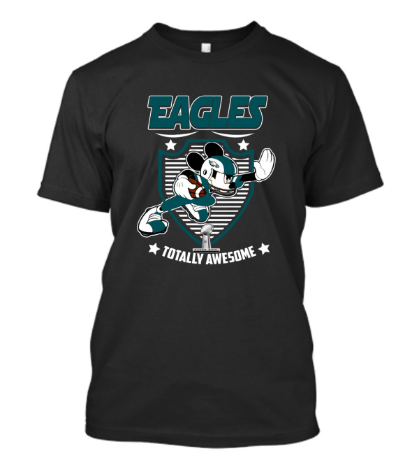 Eagles Totally Awesome Mickey Football Fan T-Shirt