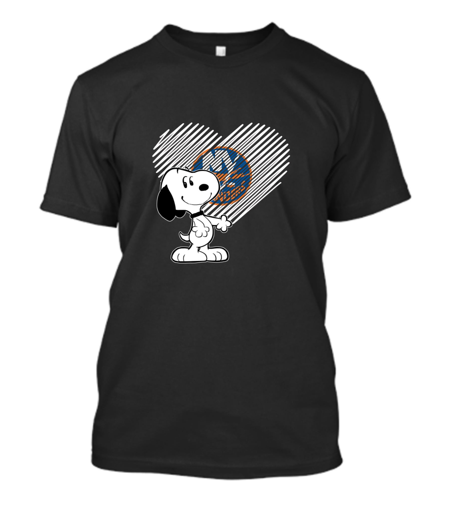 Snoopy Heart New York Islanders T-Shirt